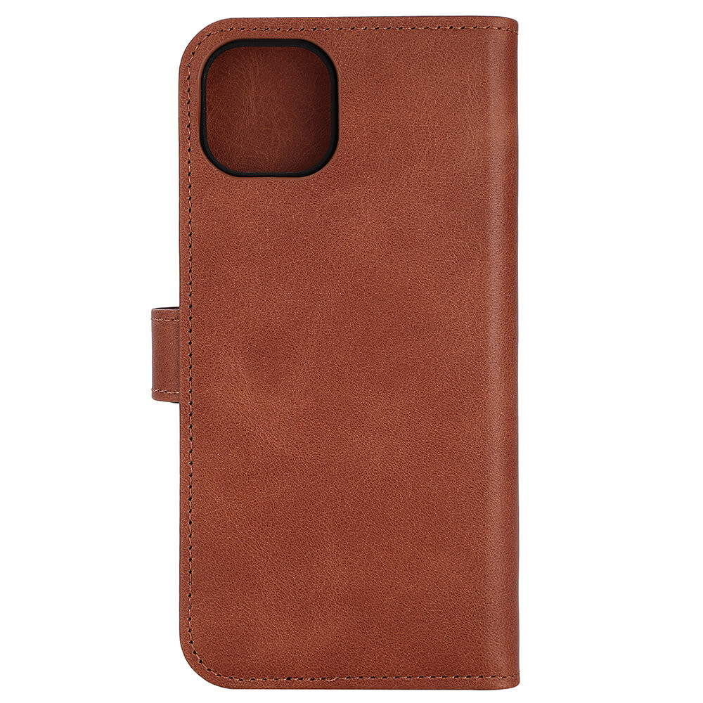 RADICOVER 2in1 Anti Radiation RFID 3 card iPhone 14 Plus 6,7" Brown Leather