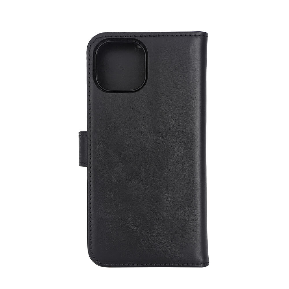 RADICOVER 2in1 Anti Radiation RFID 3 card MagS iPhone 15 Black Leather