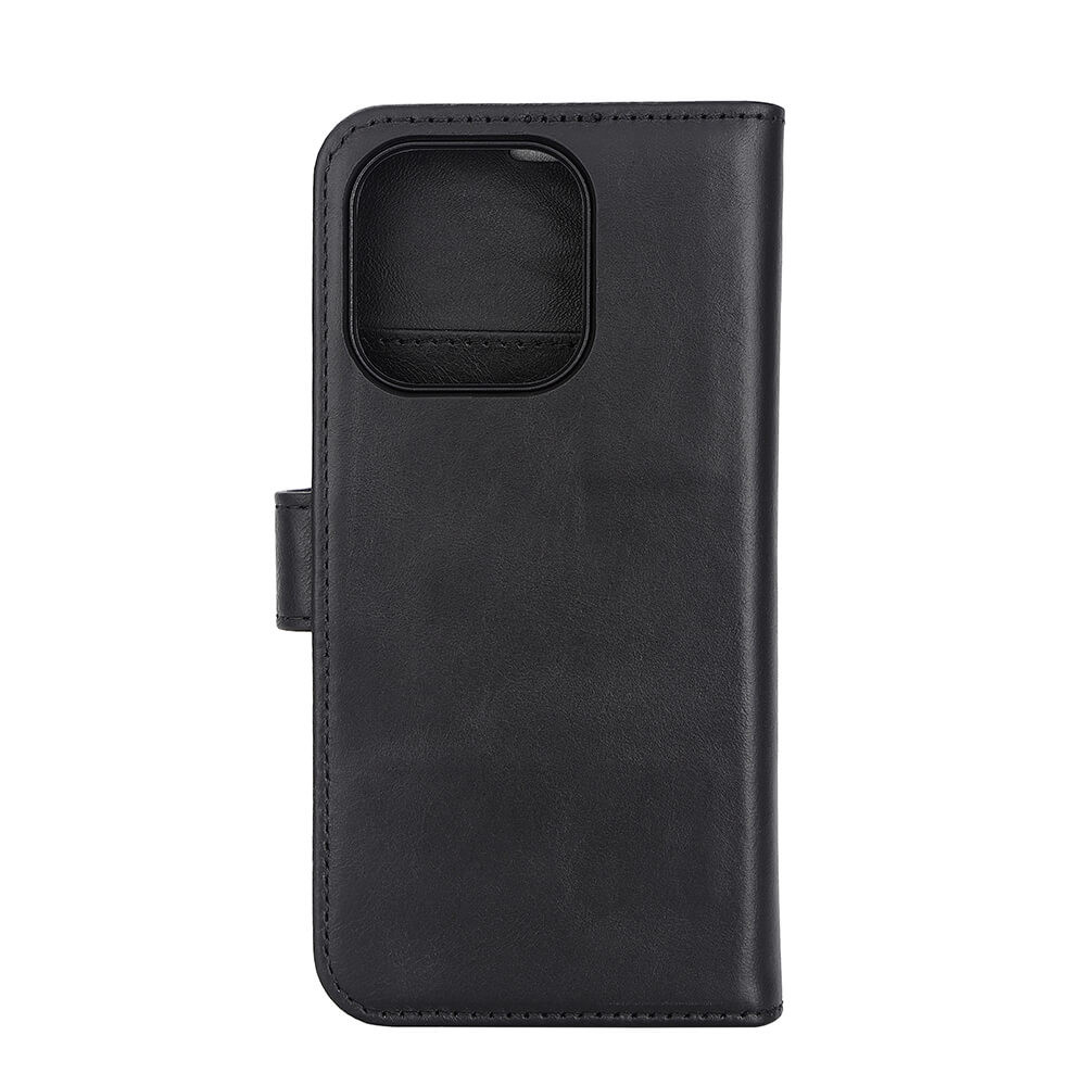 RADICOVER 2in1 Anti Radiation RFID 3 card MagS iPhone 15 Pro Black Leather
