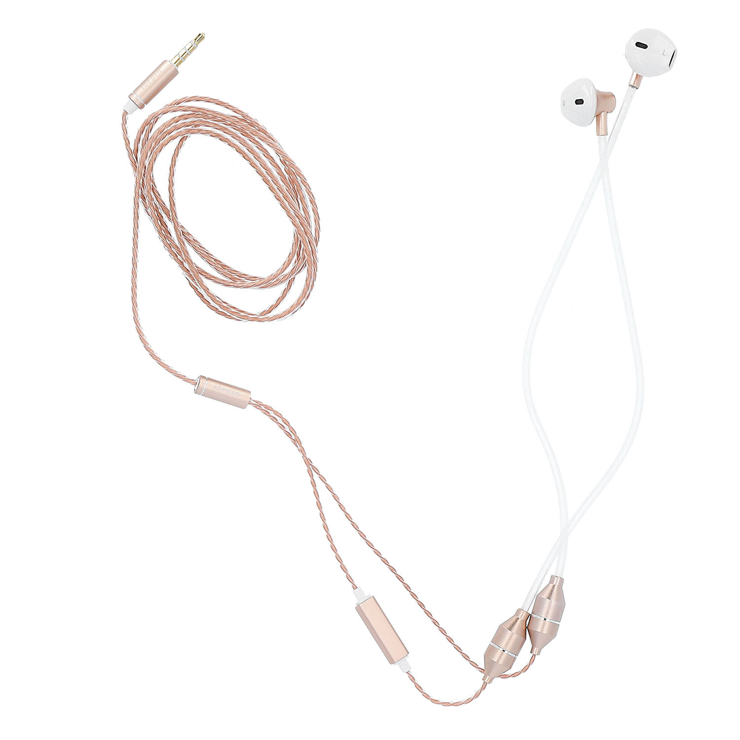 RADICOVER Radiation protected Headphone Wired In-Ear MIC volume control