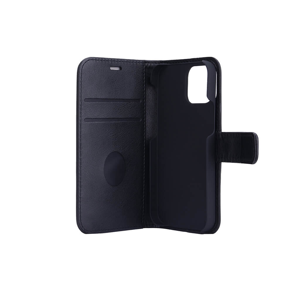 RADICOVER Flipcov Anti Radiation RFID 3 card iPhone 13 Mini Black PU