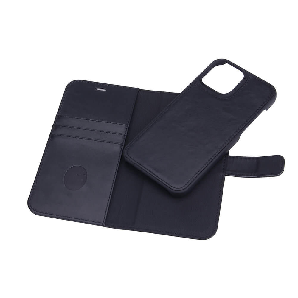 RADICOVER 2in1 Anti Radiation RFID 3 card iPhone 13 Pro Max Black Leather