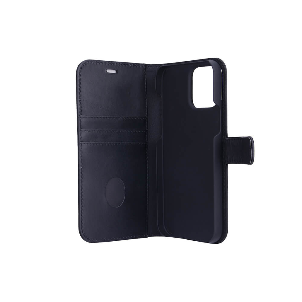 RADICOVER 2in1 Anti Radiation RFID 3 card iPhone 13 Pro Max Black Leather