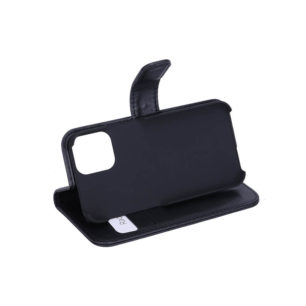 RADICOVER Flipcov Anti Radiation RFID 3 card iPhone 12 Mini Black PU