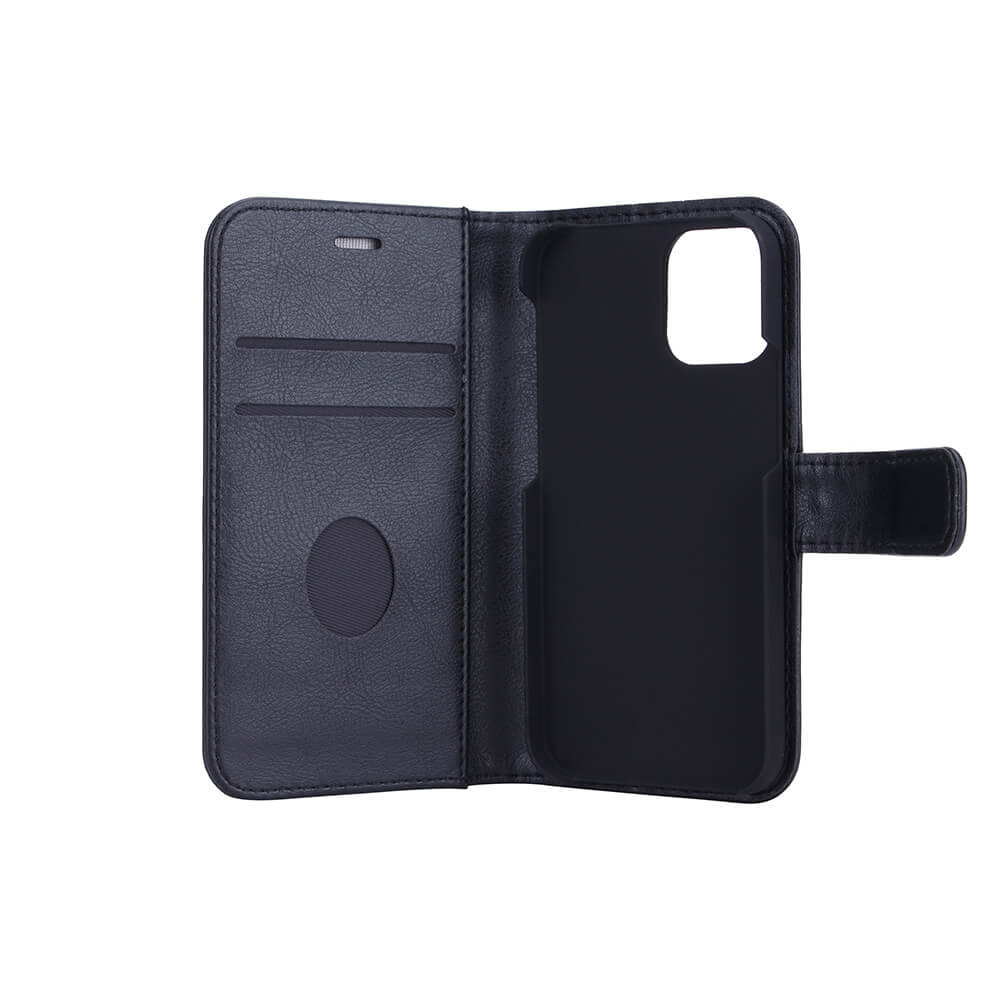 RADICOVER Flipcov Anti Radiation RFID 3 card iPhone 12 Mini Black PU