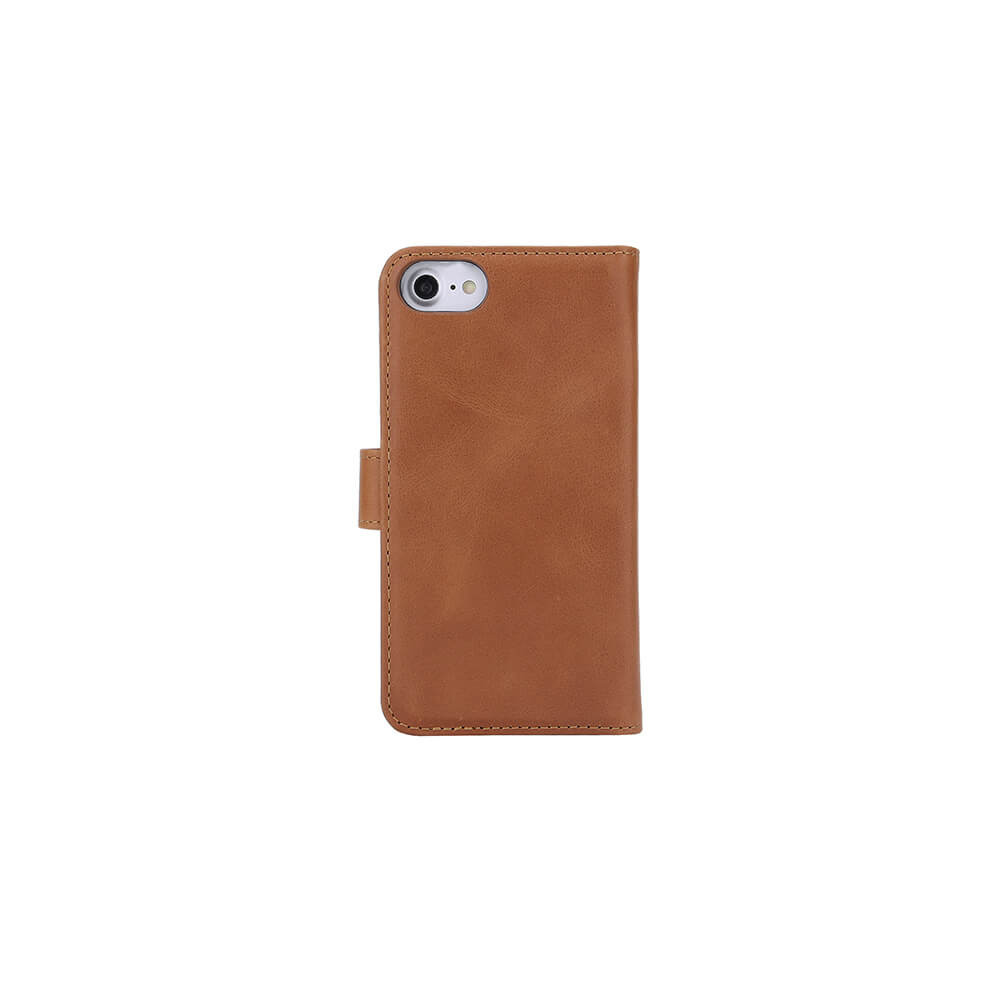 RADICOVER 2in1 Anti Radiation RFID 3 card iPhone 6/7/8/SE2020 Brown Leather