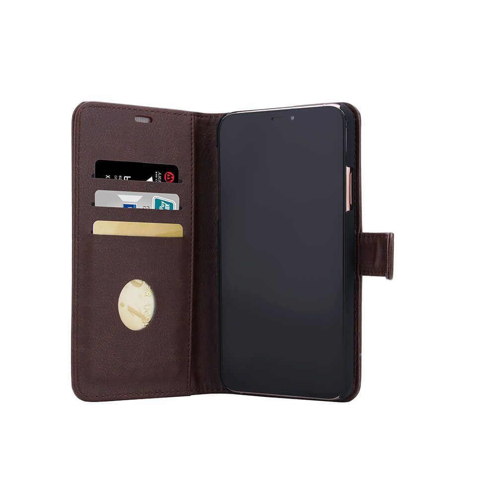 RADICOVER Flipcov Anti Radiation RFID 3 card iPhone 11 Pro Max Brown PU