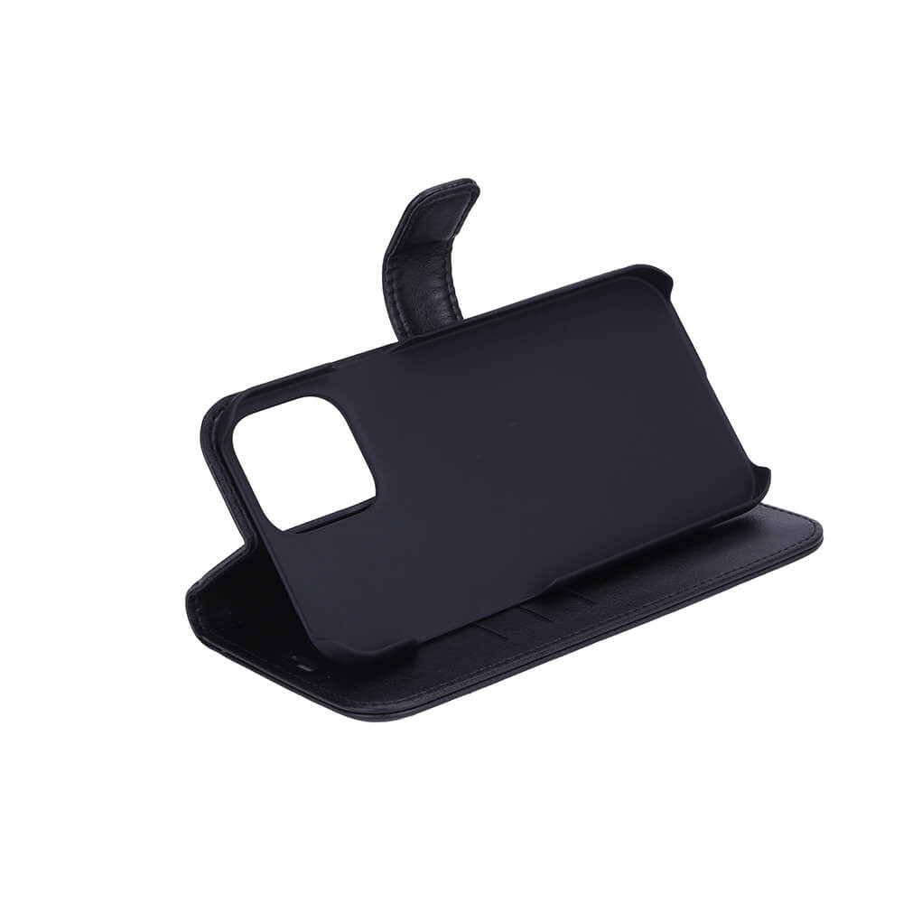 RADICOVER Flipcov Anti Radiation RFID 3 card iPhone 13 Pro Max Black PU