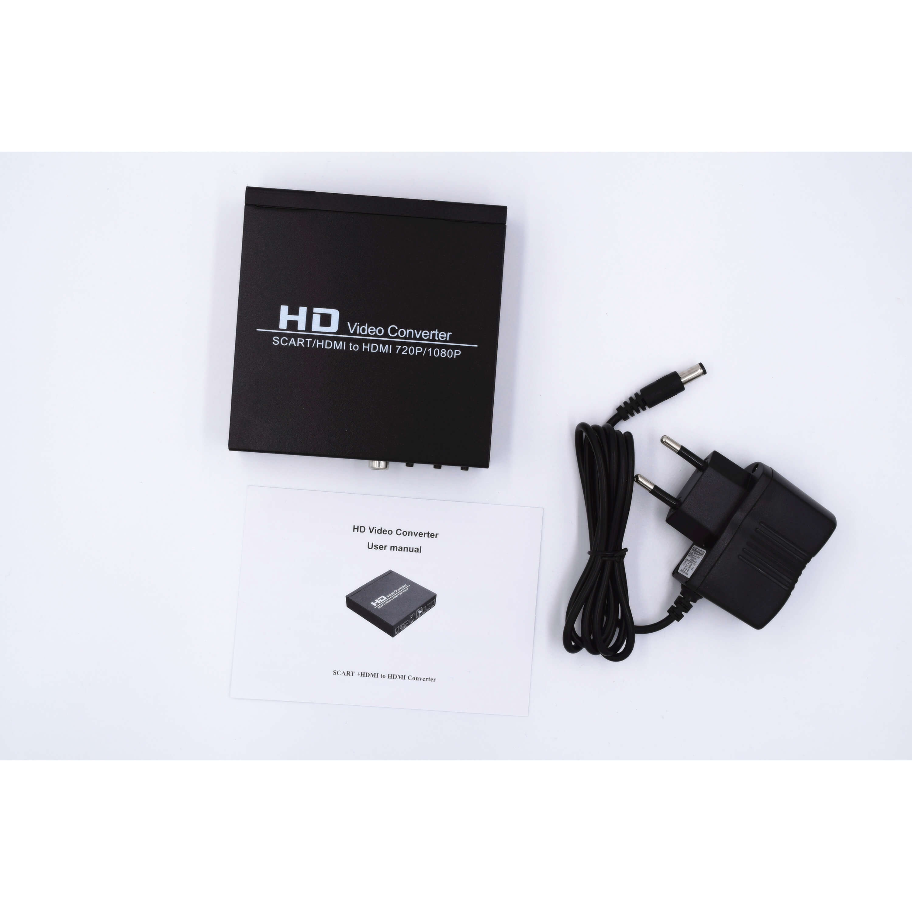 NORTH SCART+HDMI til HDMI HD Konverter og Switch Svart