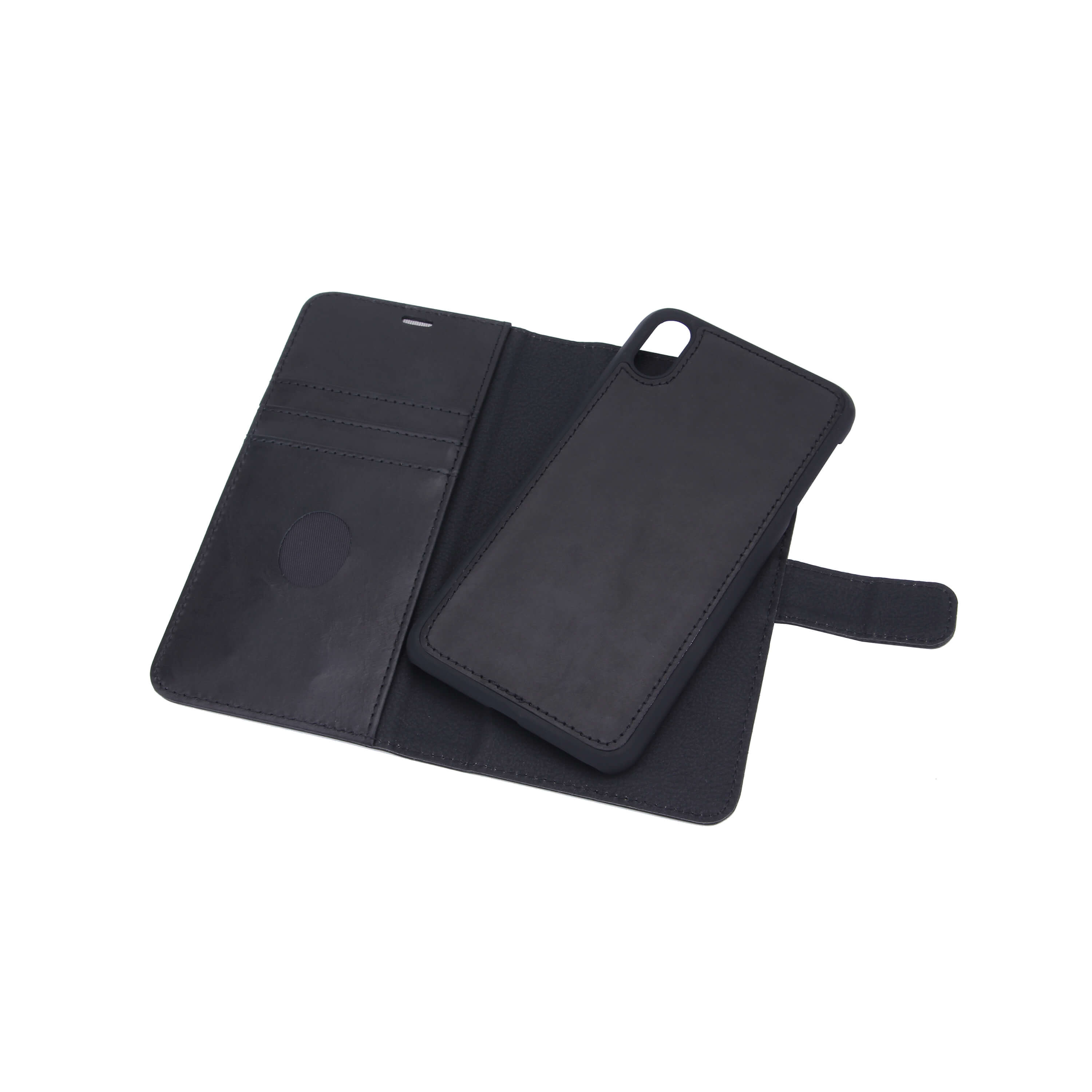 RADICOVER 2in1 Anti Radiation RFID 3 card iPhone XS MAX Black Leather