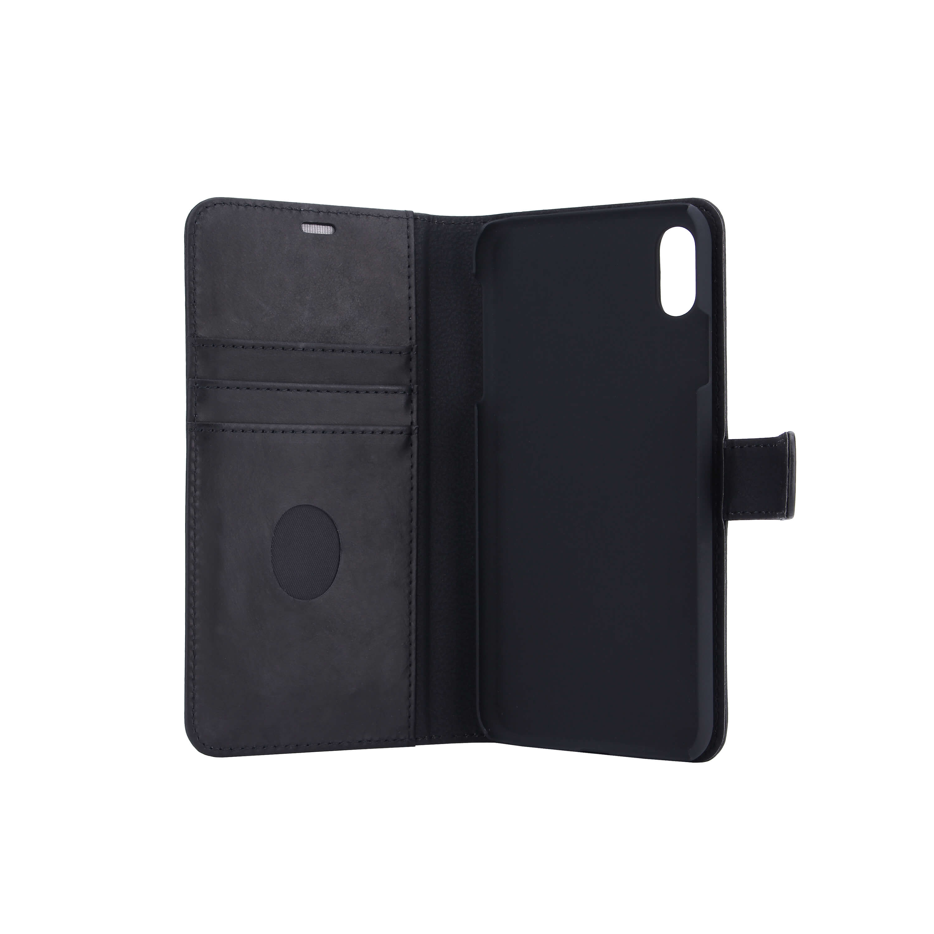 RADICOVER 2in1 Anti Radiation RFID 3 card iPhone XS MAX Black Leather
