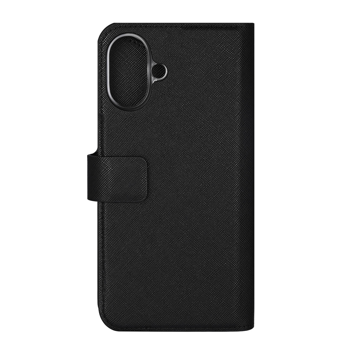 ONSALA Eco Wallet 2 card Recycled MagSeries iPhone 16 Plus Black