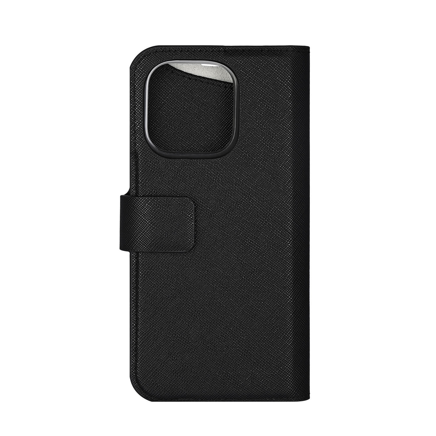 ONSALA Eco Wallet 2 card Recycled MagSeries iPhone 16 Pro Black