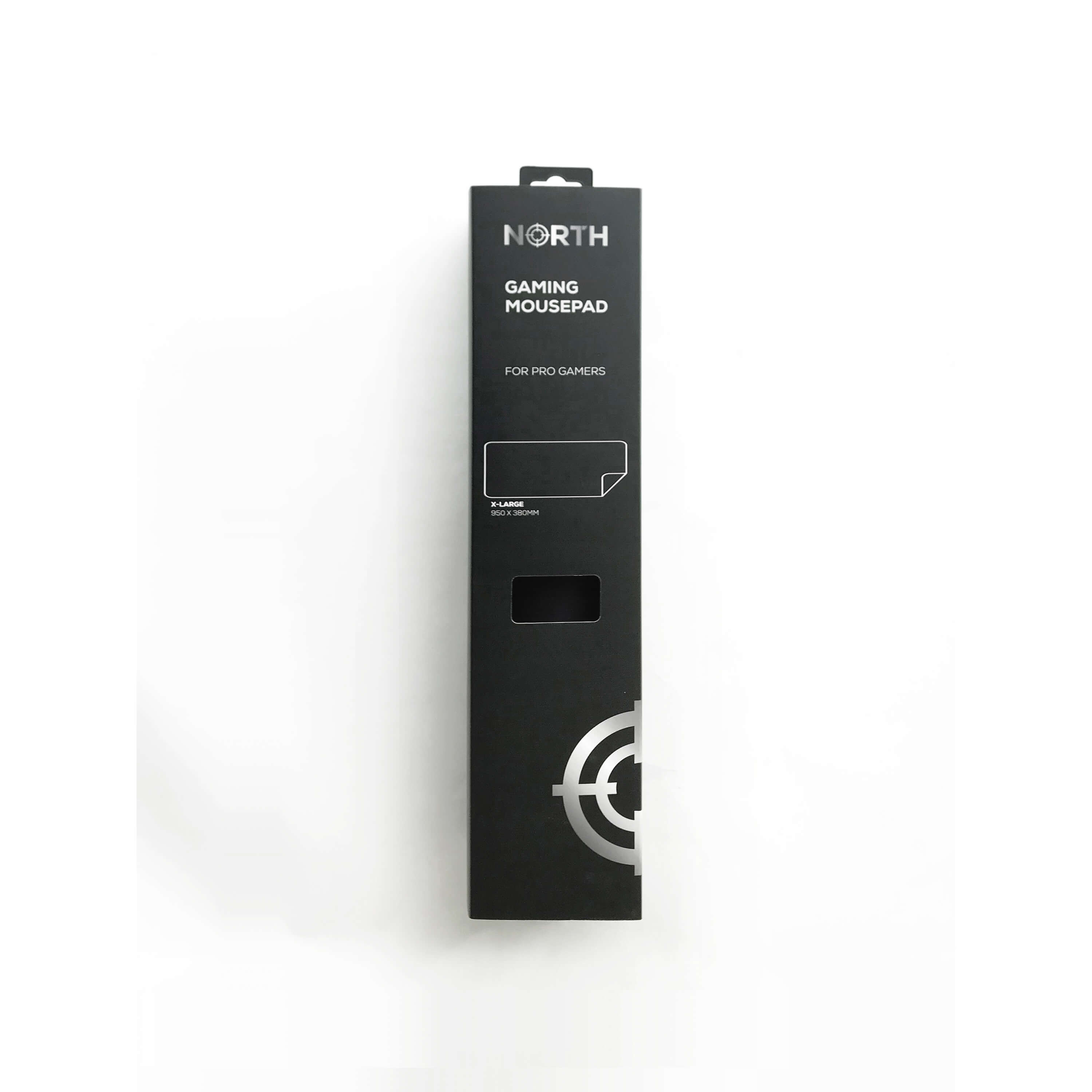 NORTH Musematte Pro Gaming Svart 950x380mm (BxH)