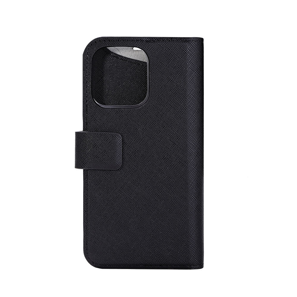 ONSALA COLLECTION Eco Wallet 2 card iPhone 14 Pro 6,1" Midnight Black