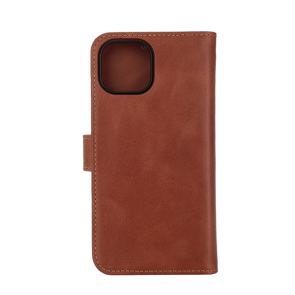 RADICOVER 2in1 Anti Radiation RFID 3 card MagS iPhone 15 Brown Leather