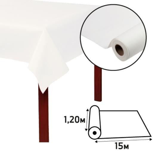 Duk Pronappe Airlaid 1,2X15M Hvit