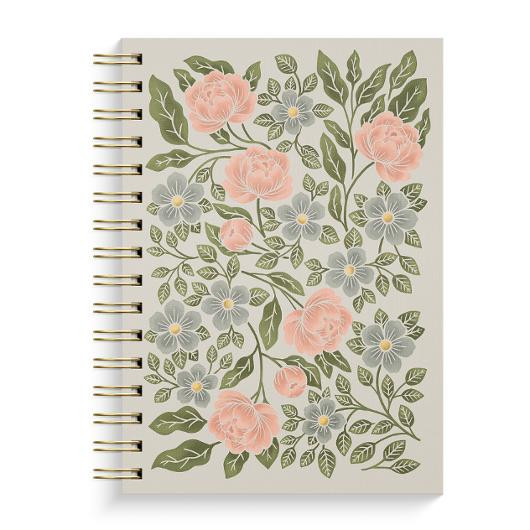 BildeNotatbok Spiral Burde A5 Flower Dreams