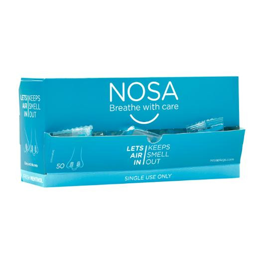 BildeNesepropp Nosa Plugs Mentol (50 stk)