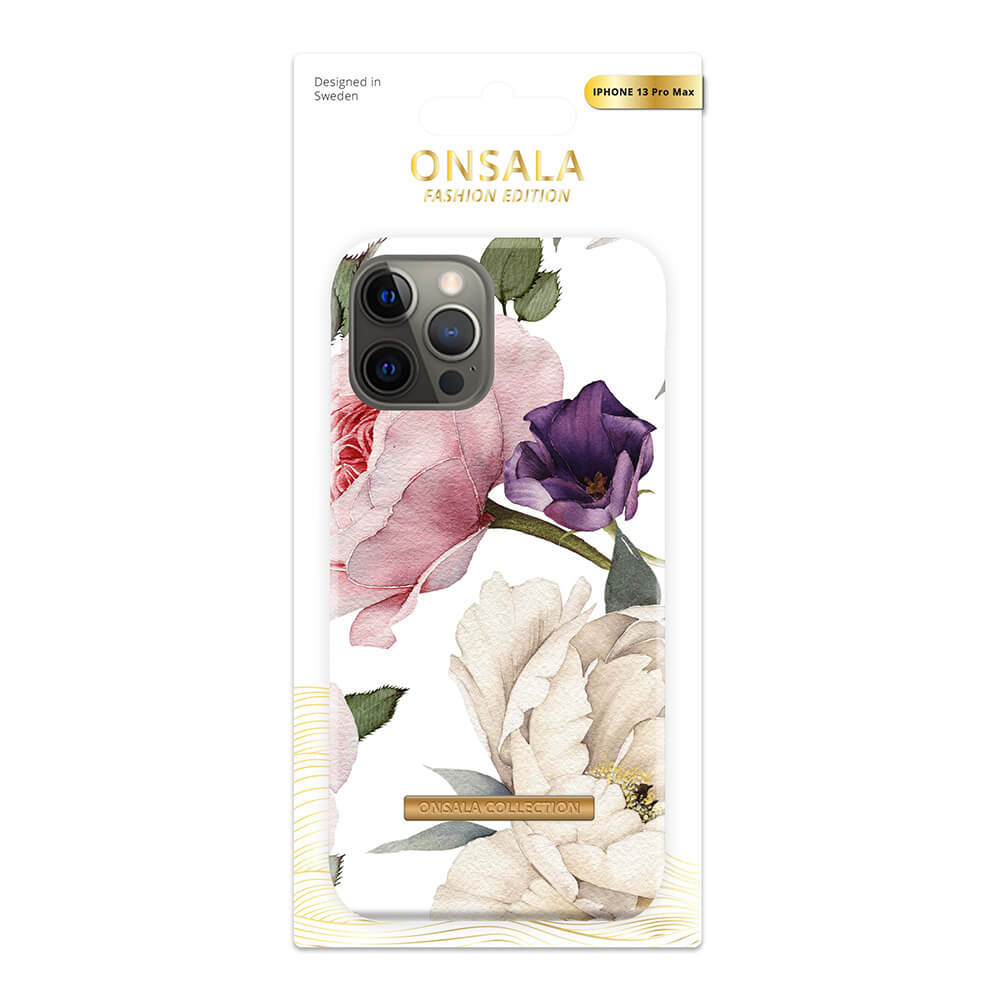 ONSALA COLLECTION Mobildeksel Soft Rose Garden iPhone 13 Pro Max