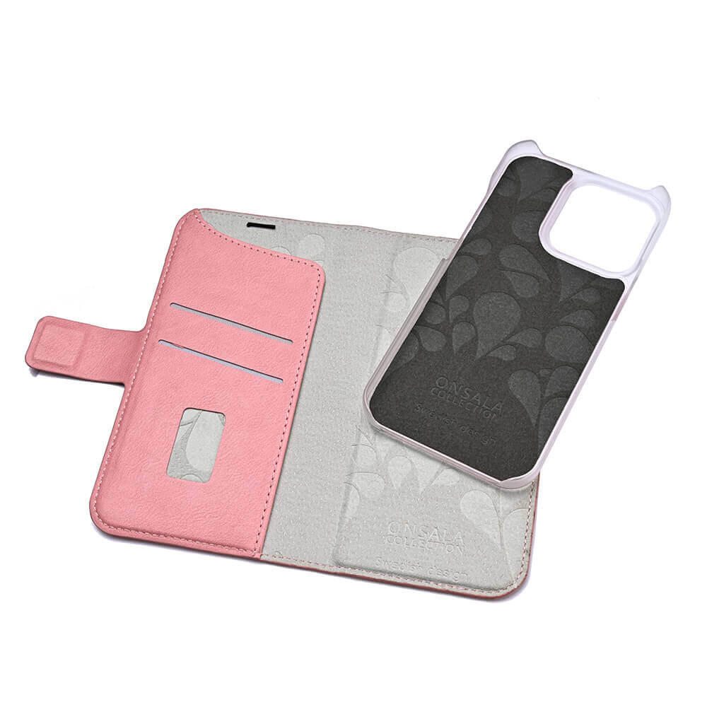 ONSALA COLLECTION Lommebokveske Dusty Pink iPhone 13 Pro