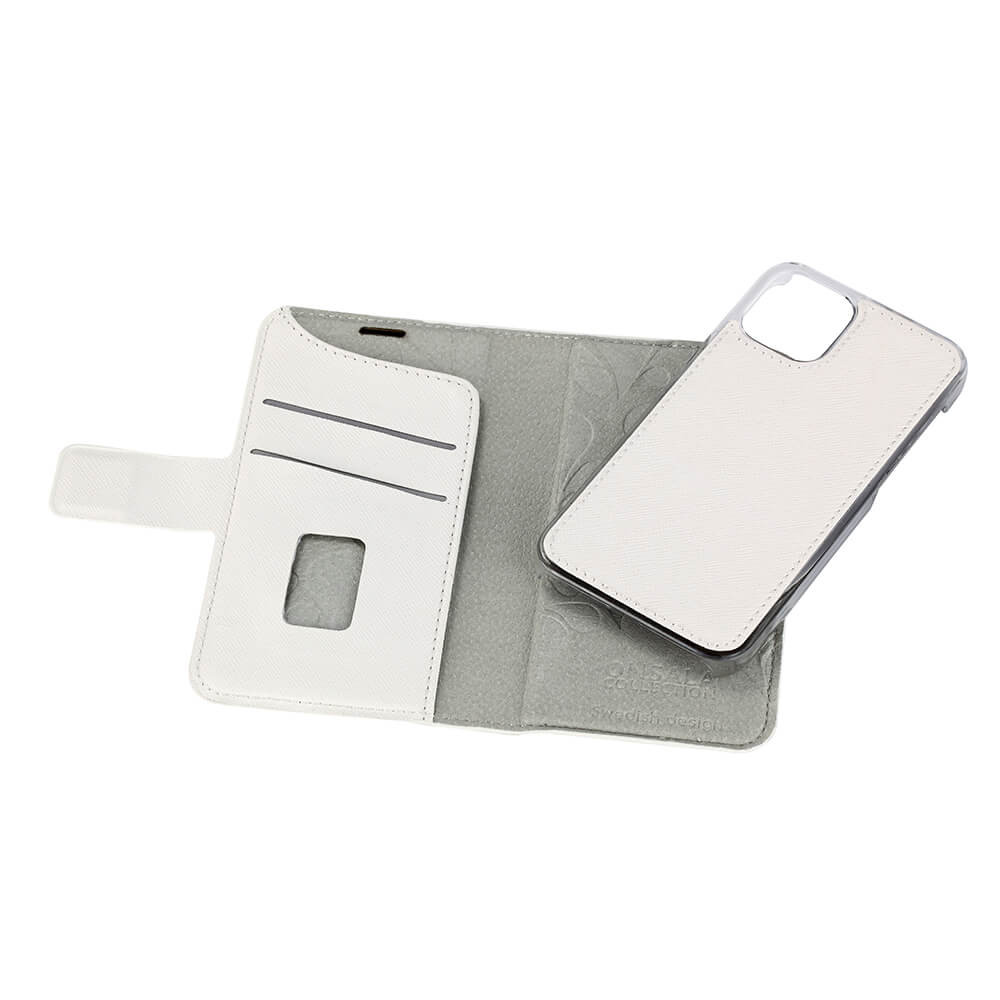ONSALA COLLECTION Lommebokveske Saffiano White iPhone 12  Mini