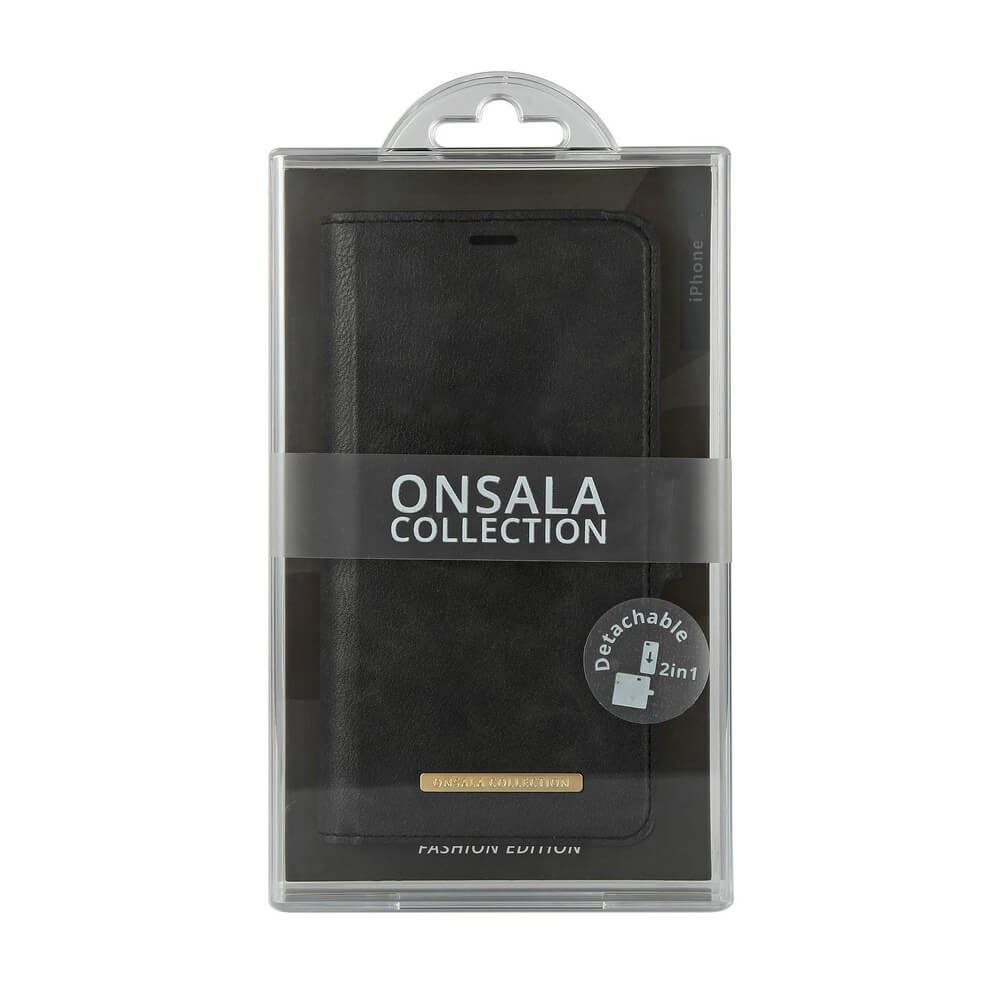 ONSALA COLLECTION Lommebokveske Midnight Black iPhone 12  Pro Max
