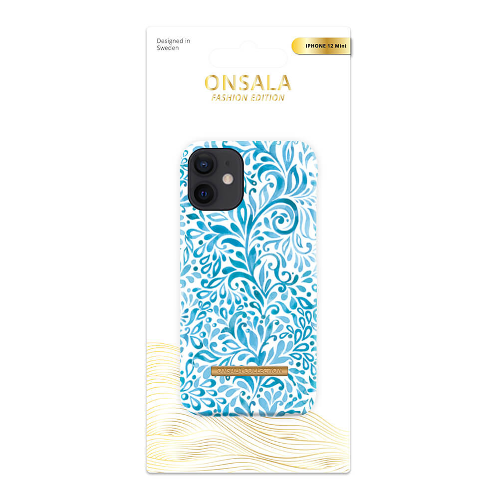 ONSALA COLLECTION Mobildeksel Soft Flow Ornament iPhone 12  Mini