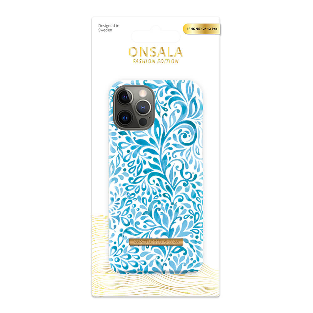 ONSALA COLLECTION Mobildeksel Soft Flow Ornament iPhone 12  / 12 Pro