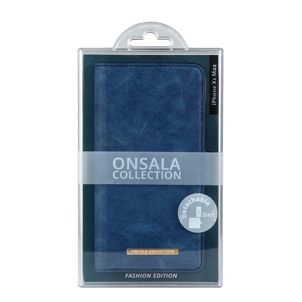 ONSALA COLLECTION Lommebokveske Royal Blue iPhoneXs Max