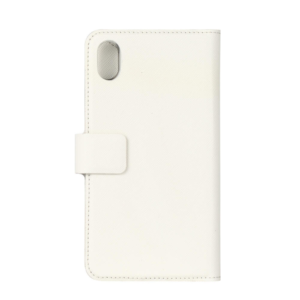 ONSALA COLLECTION Lommebokveske Saffiano White iPhoneXR