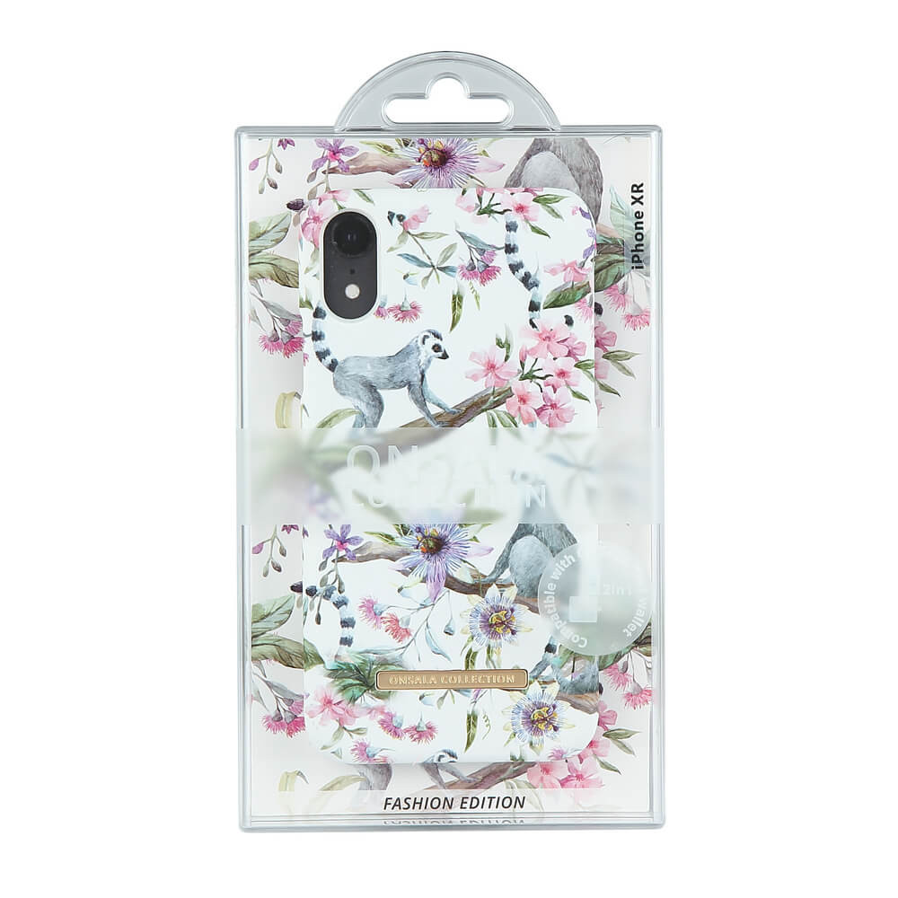 ONSALA COLLECTION Mobildeksel Soft Lemur Cuties iPhoneXR