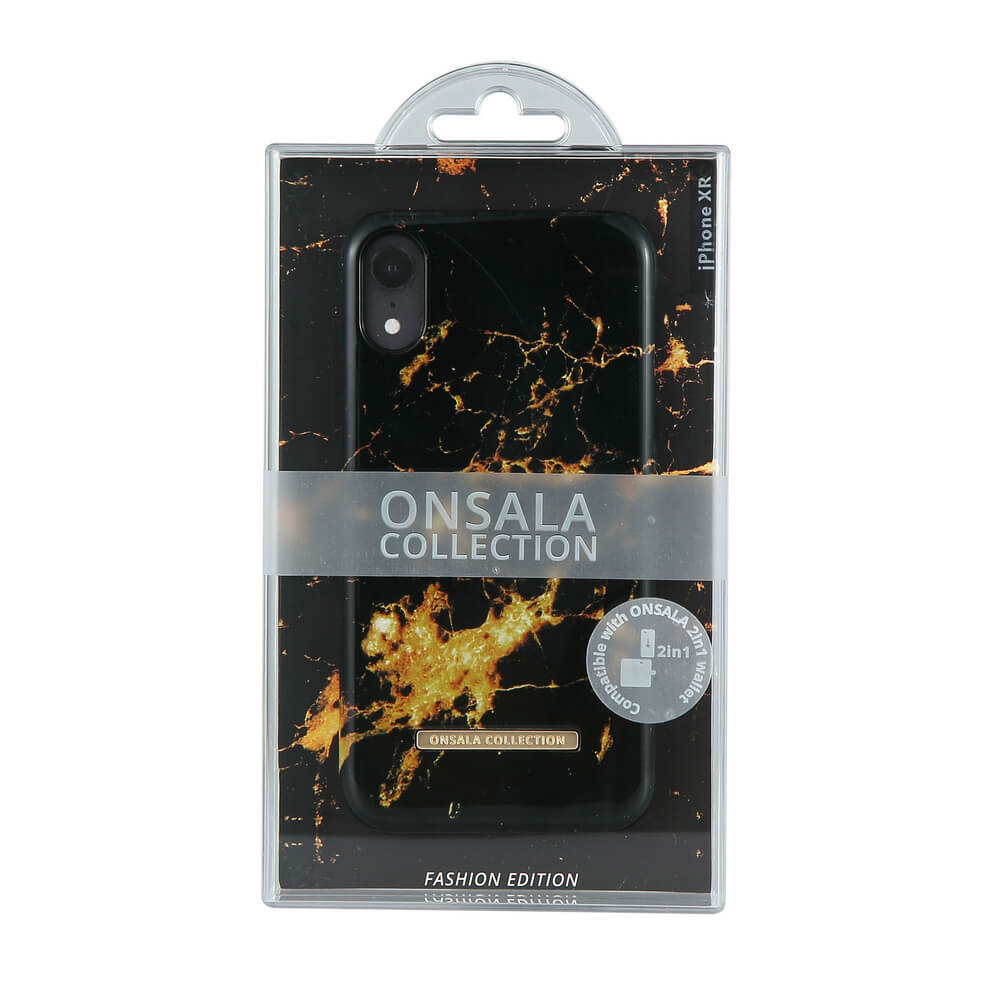 ONSALA COLLECTION Mobildeksel Shine Goldmine Marble iPhoneXR