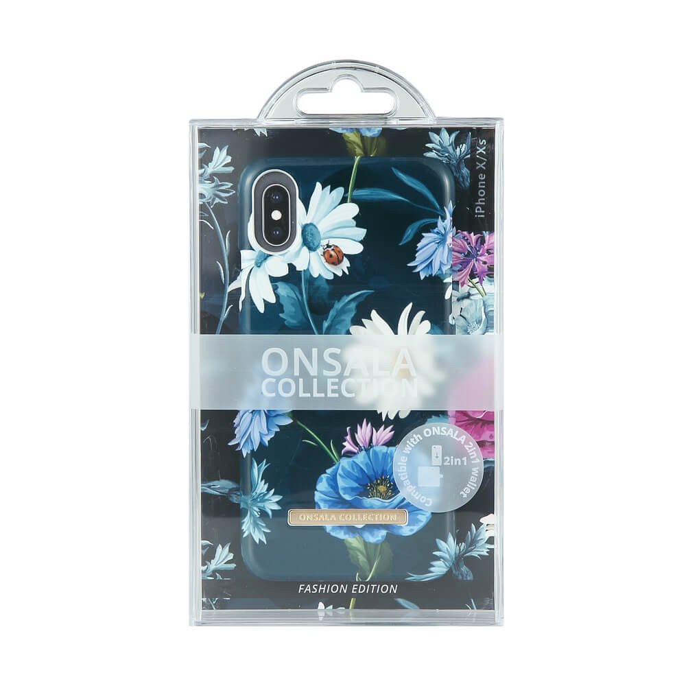 ONSALA COLLECTION Mobildeksel Shine Poppy Chamomile iPhoneX/Xs
