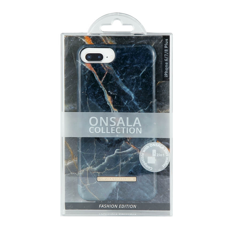 ONSALA COLLECTION Mobildeksel Shine Grey Marble iPhone6/7/8 Plus