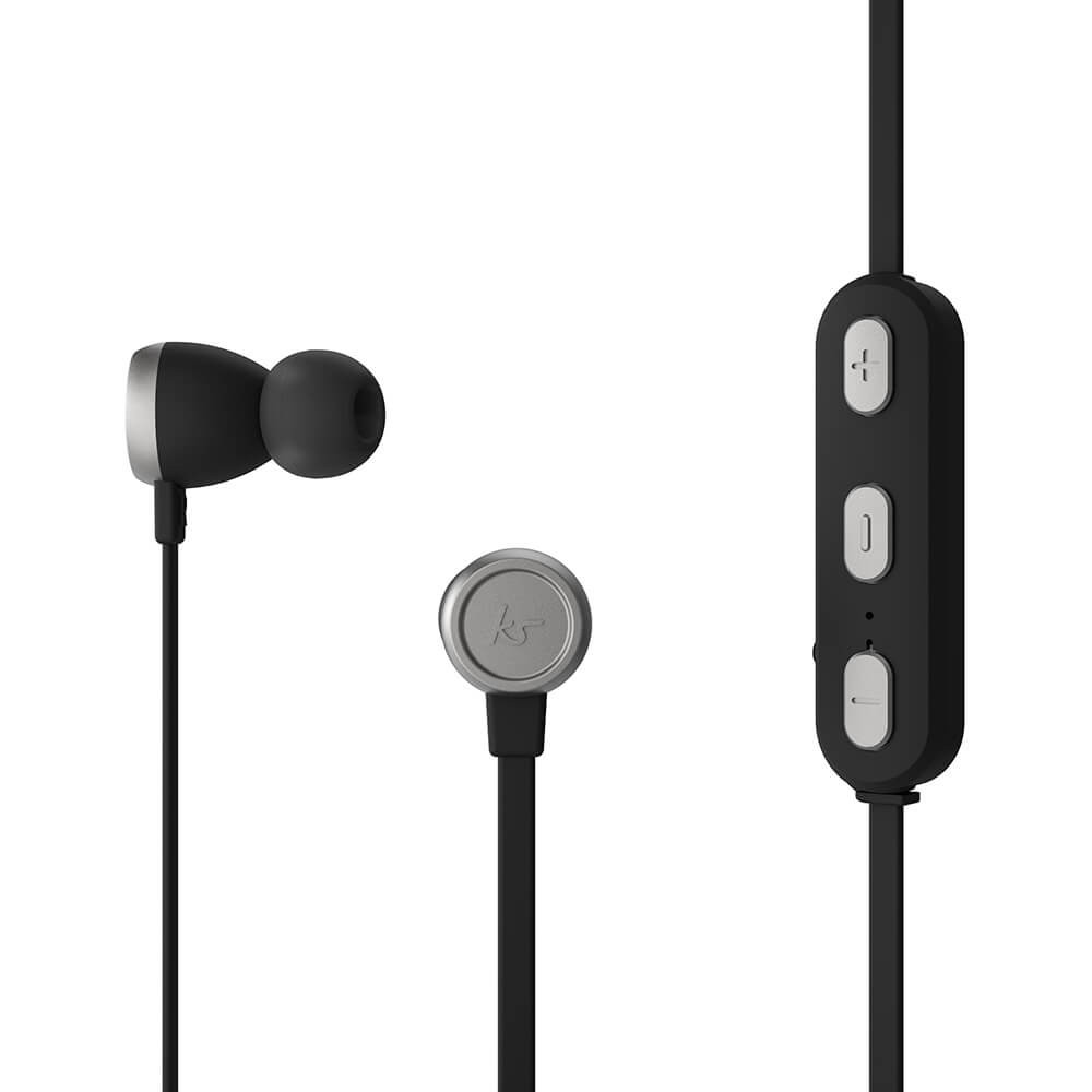 KITSOUND Øreplugger Hudson Sport In-Ear Trådløs Sølv