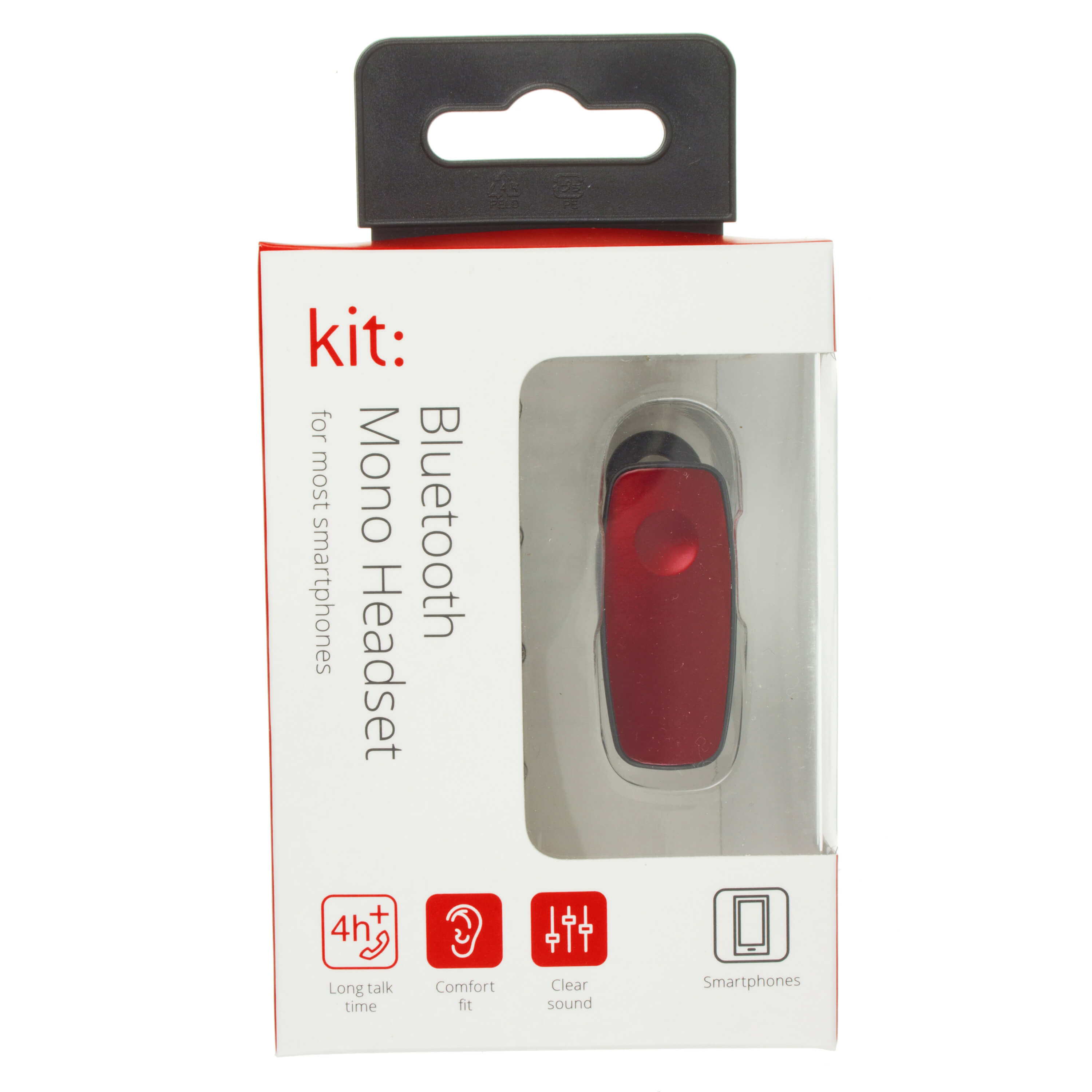 KIT BT HF Mono Rød