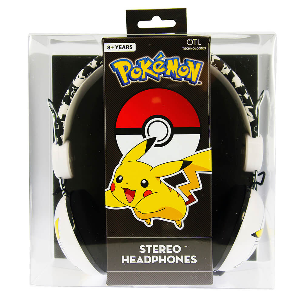 POKEMON Headphone Pikachu Wired On-Ear 90dB Dome