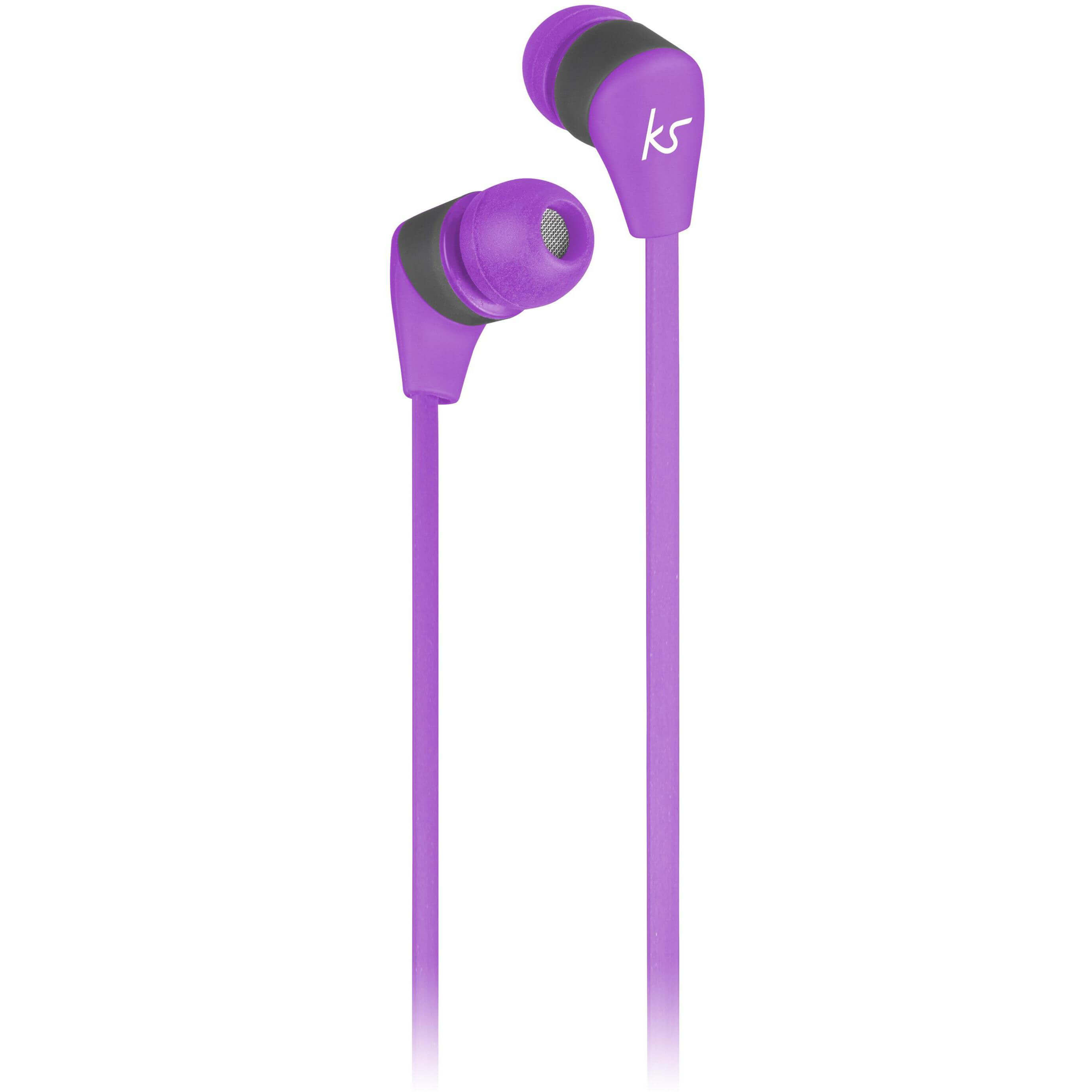 KITSOUND Øreplugger Bounce Lilla In-Ear Trådløs Mic