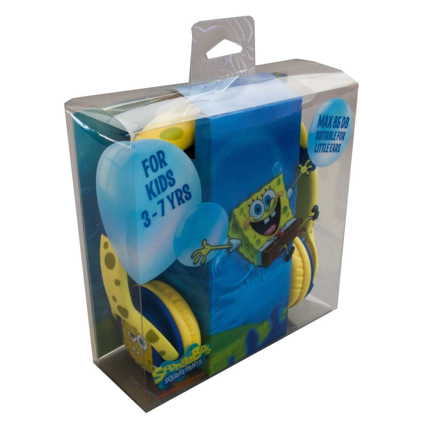 SVAMPEBOB Hodetelefon Junior Gul