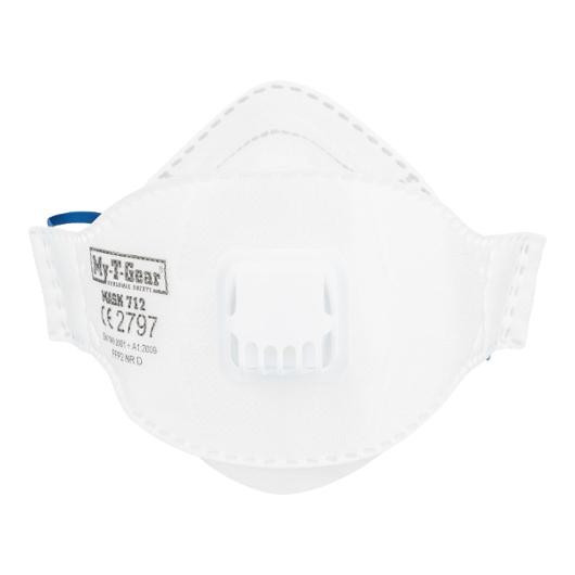 BildeStøvmaske Mtg 712 Ffp2 M/Ventil (15 stk)