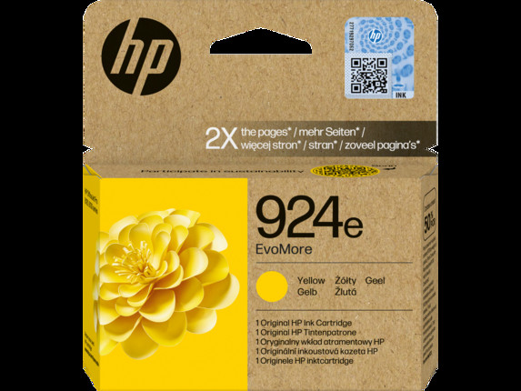 BildeHP 924e EvoMore Yellow Original Ink Cartridge