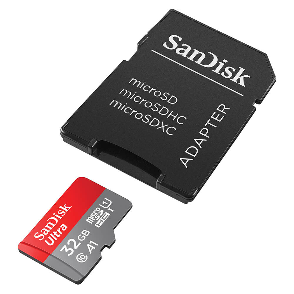 BildeSANDISK MicroSDHC Mobil Ultra 32GB 120MB/s UHS-I Adapt