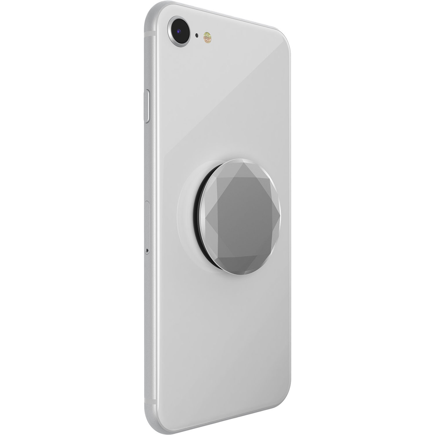 POPSOCKETS PopGrip Premium Metallic Diamond Silver