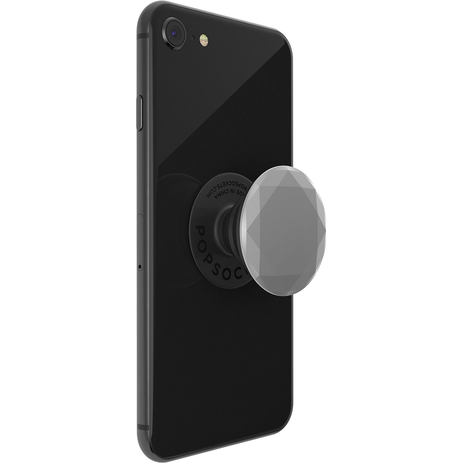POPSOCKETS PopGrip Premium Metallic Diamond Silver