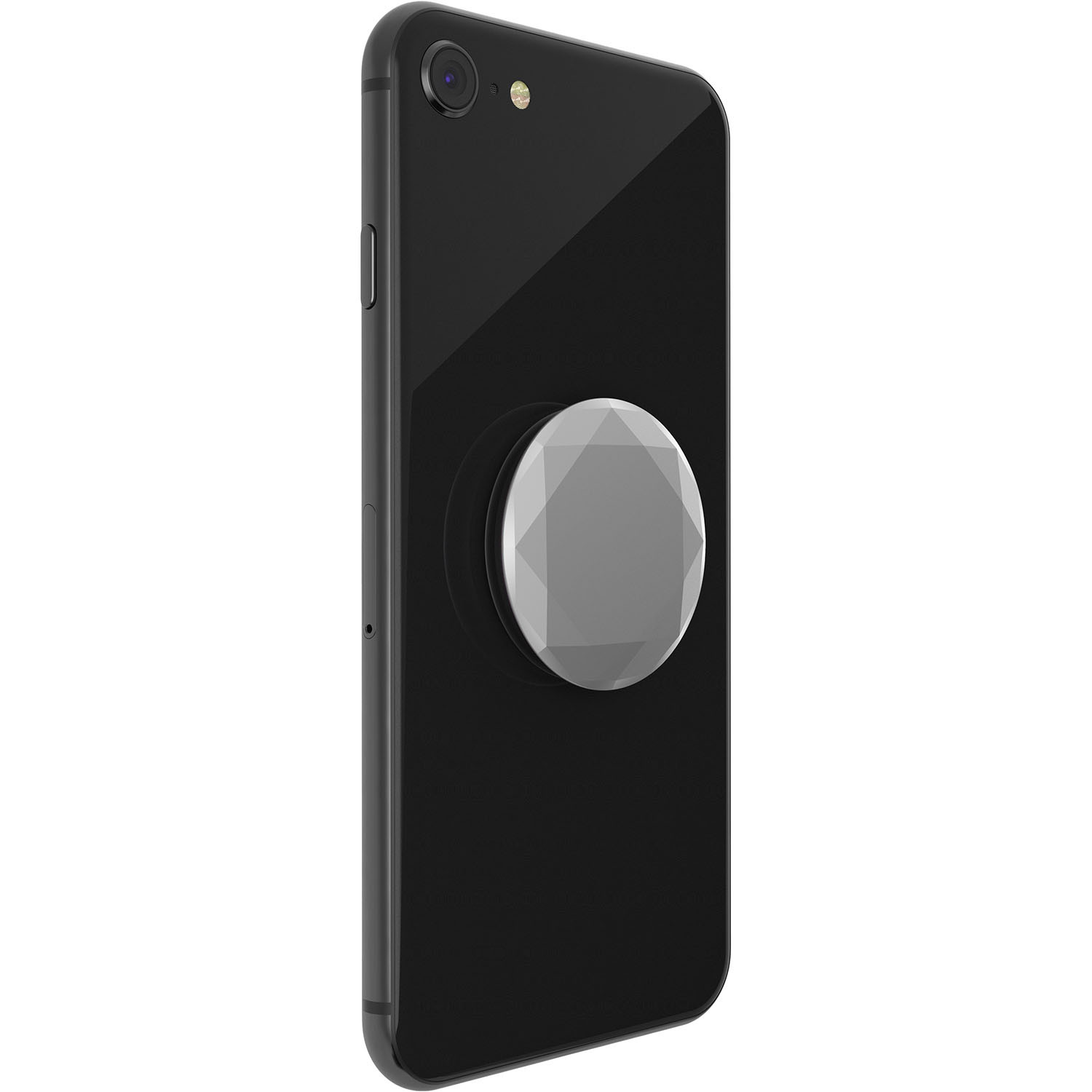 POPSOCKETS PopGrip Premium Metallic Diamond Silver