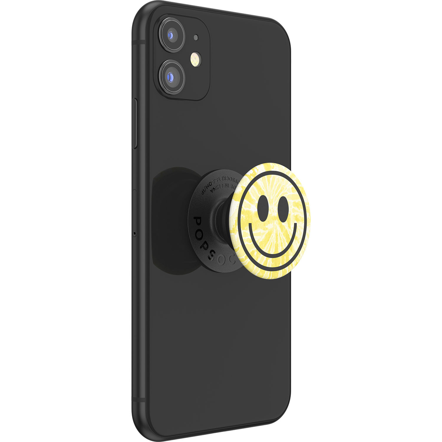 POPSOCKETS Tie Dye Smiley Avtagbart Grip med Stativfunksjon