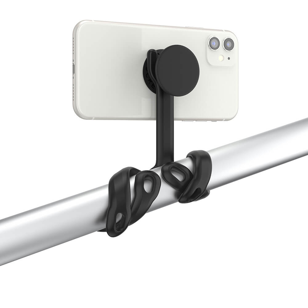 POPSOCKETS PopMount 2 Flex Svart Universal holder for Stolpe/Bord/Bil mm