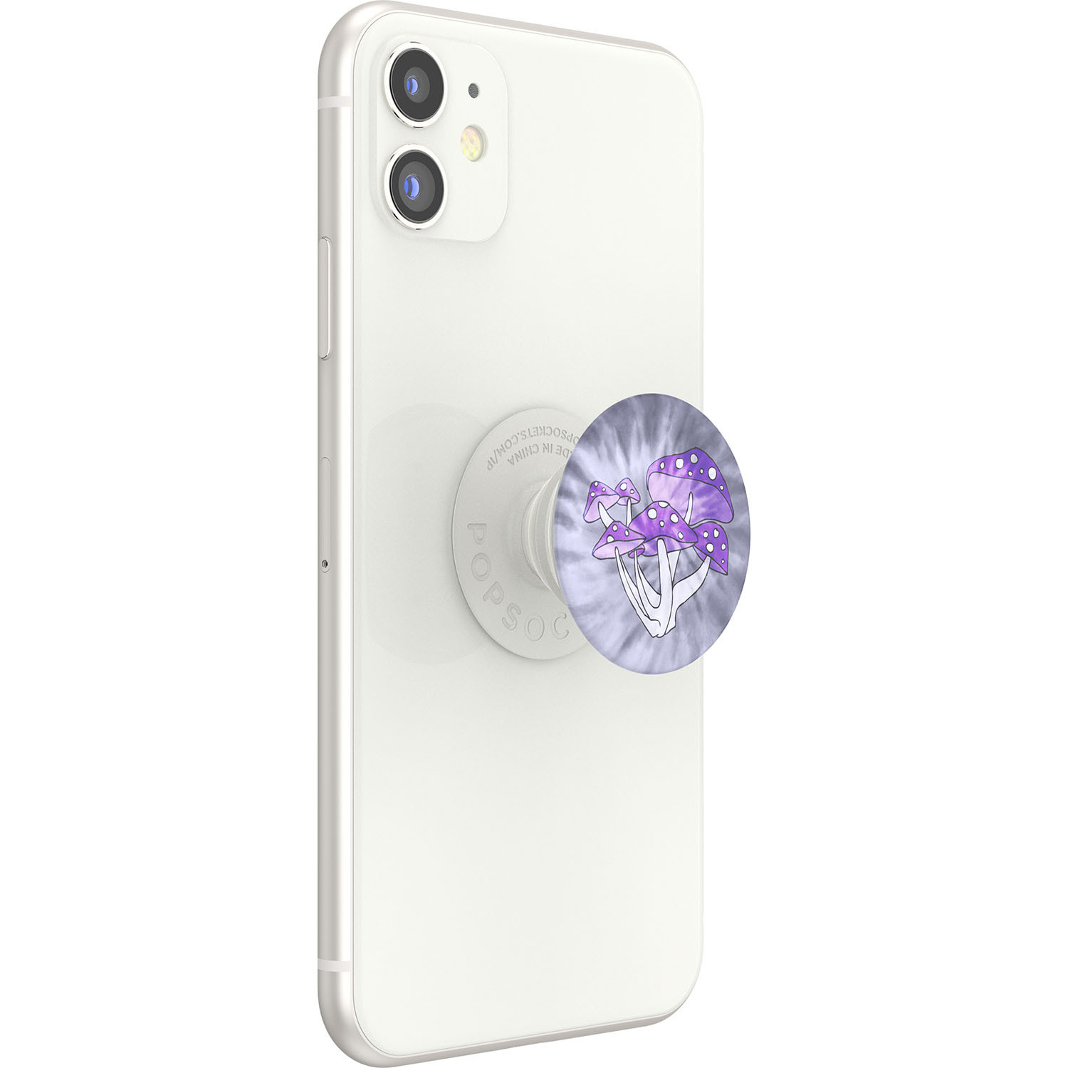 POPSOCKETS Tie Dye Toadstools Avtagbart Grip med Stativfunksjon