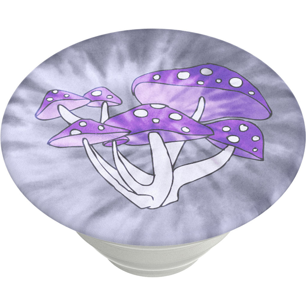 POPSOCKETS Tie Dye Toadstools Avtagbart Grip med Stativfunksjon